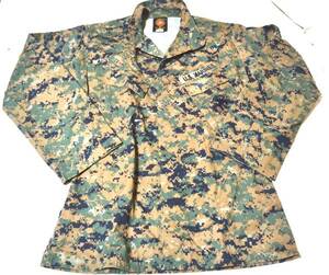 実物 USMC 海兵隊 マーパット ウッドランド ジャケット 上着 M/L