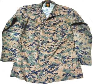 USMC アメリカ海兵隊 MARPAT ウッドランド ジャケット S/L A