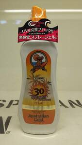 Australian Gold Австралия n Gold [Spray Gel Sunscreen] SPF30 новый товар стандартный товар солнцезащитное средство 