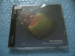 *LAST ALLIANCE Keep on smashing blue,(初回限定盤DVD付)超美品