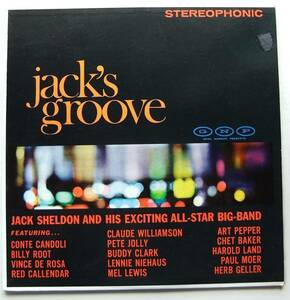 ◆ JACK SHELDON - ART PEPPER / Jack ' s Groove ◆ GNP (red:dg) ◆ V