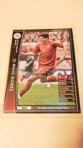 ☆WCCF2012-2013☆12-13☆126☆黒☆マリオ・ゴメス☆FCバイエルン・ミュンヘン☆Mario Gomez☆FC Bayern Munchen☆