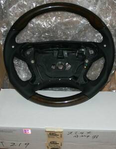 MP Germany made Benz wooden steering wheel AMG CLS55 high gloss Laurel 