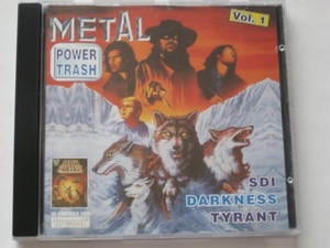 【★日本未発売★コンピ★】METAL POWER TRASH VOL.1(廃盤)VECTOM、KILLER、MIDNIGHT DARKNESS、VETO、SDI、DARKNESS、TYRANT