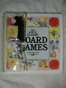 ［英語］ BOOK OF CLASSIC BOARD GAMES ゲーム15種類 1991