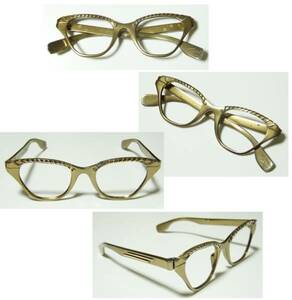  Vintage Tura frame / 50s, rockabilly,FIFTIES,40s,a-ru deco,SWING, glasses, sunglasses,. what .,ARTDECO, retro, antique 