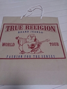 * True Religion TRUE RELIGION paper bag shopa- sack sending 350*