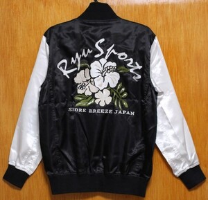 SALE!RYU(M*F)B hibiscus embroidery Japanese sovenir jacket 