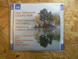輸入盤CD リアプノフ ピアノ協奏曲第1番・第2番/ヤブロンスキー