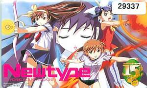 ２９３３７★Newtype　テレカ★