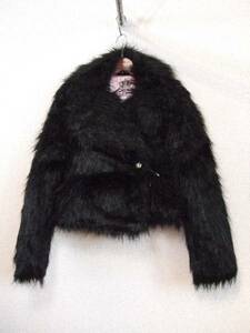 SEXYDYNAMAITELONDONCHOICE fake fur short coat 122312MP