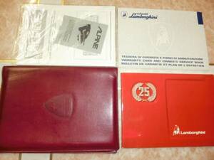 * Lamborghini counter k owner manual * hand book *