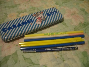  new goods pencil 7ps.@. writing brush box. set * writing implements stationery 