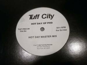 HOT DAY OF PHD / HOT DAY MASTER MIX / JAM OFF TAKE IT OFF //ミドル/NEW EDITION/ISAAC HAYES/MURO
