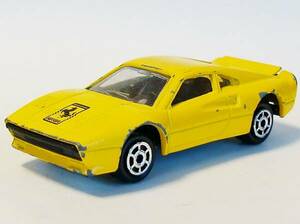 R8★トミカサイズミニカー マジョレット フェラーリ 288GTO 黄