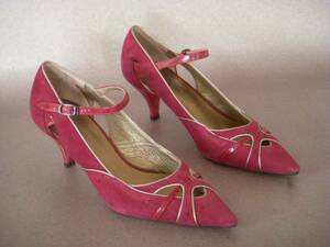 255/ AU BANNISTERoubani Star original leather suede pumps 38