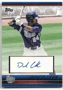 2010 Pro Debut2 David Cook Auto Blue /199