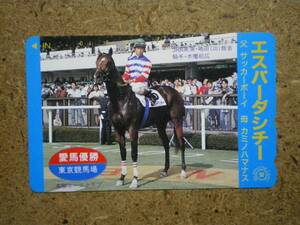 I363・競馬 エスパーダシチー テレカ