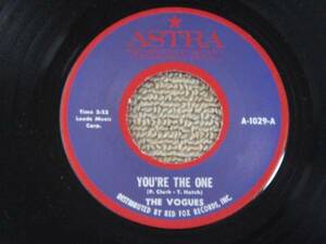 ヴォーグス 米EP「You're The One」トニー・ハッチ 全米4位