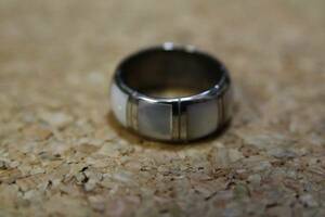 * prompt decision new goods * silver ring 18 number SILVER925 natural stone r17