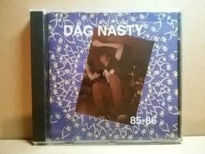 DAG NASTY / 85-86 [CD] 1991 year foreign record SFLS 5-2