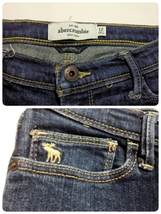 abercrombie&fitch アバクロンビー&フィッチ 切りっぱなしデニムパンツ 12T 12歳用サイズ 美品_画像3