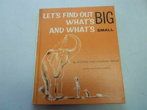 ●LET'S FIND OUT ABOUT●BIG SMALL●SHAPP●学習洋書絵本ソノ