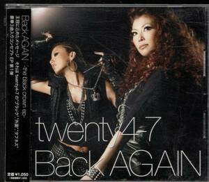 トウェンティー4-7★twenty4-7/Back AGAIN-the black crown ep-