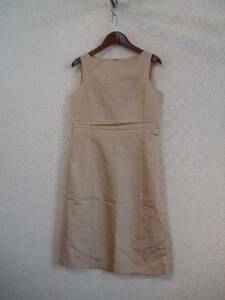 MKMICHELKLEIN beige no sleeve dress (USED)31015②