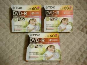 ★ 9パック TDK ビデオカメラ用 ＤＶＤ－Ｒ 8㎝ 60分 新品 即決 ★