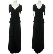 Jean Paul GAULTIER　ジャンポール・ゴルチエ　FEMME　イタリア製　ロングドレス　ワンピース　黒　ブラック_画像1