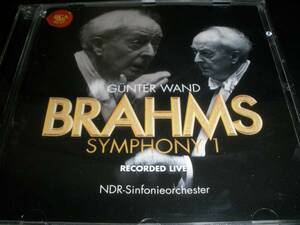 ブラームス 交響曲 1 ヴァント 北ドイツ放送響 96 ライヴ 美品