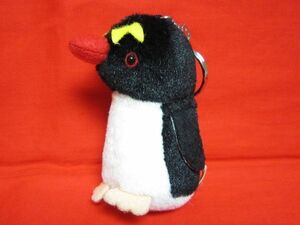 yu.... rock hopper penguin key holder penguin soft toy 
