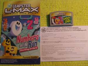 LEAP FROG company manufactured LEAPSTER L-MAX soft Letters on the Loose!