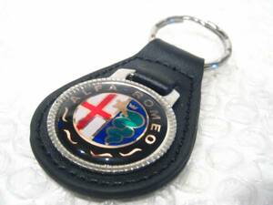 [Spiral] Alpha Romeo real leather key holder S[TYPE1] new goods /ALFA-ROMEO/