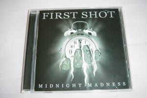 FIRST SHOT 「MIDNIGHT MADNESS」 メロディアス・ハード系名盤 PAUL LAINE(DANGER DANGER)関連