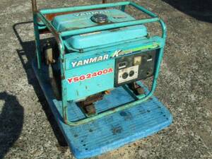  generator Yanmar YSG2400A actual work tested 