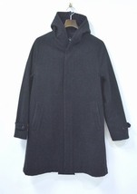 bukht ブフト CADET COAT カデットコート 0 NAVY ネイビー WOOL/CASHMERE MELTON HOODED ウール/カシミヤ メルトン フーデッド カシミア_画像1