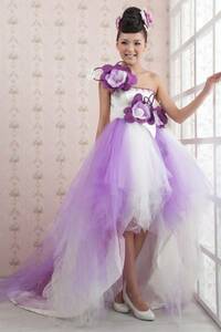KASYOSYO dress shop * off shoulder party dress white purple 