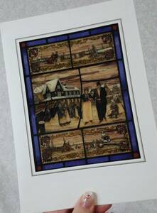 Art hand Auction Postal★Antigua★¡Una tarjeta rara del extranjero que parece una foto mística! Genial como regalo de Navidad, impresos, tarjeta postal, Tarjeta postal, otros