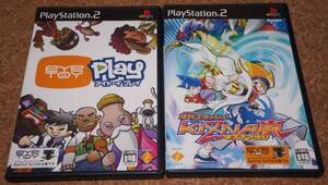 ★中古★PS2 アイトーイプレイ + 爆封スラッシュ! キズナ嵐