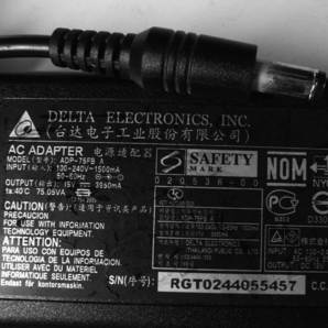 ★即決★DELTAデルタ大容量ACアダプターDC19V4A
