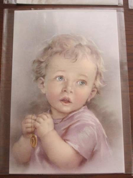 صورة 266 بطاقة عيد الميلاد اللوحة المسيحية, العتيقة, مجموعة, المواد المطبوعة, آحرون