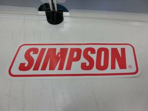 SIMPSON ロゴステッカー 中 (約24cm)