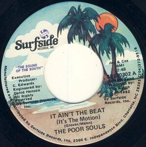 * 80's Carolina Modern Soul 45 * The Poor Souls *