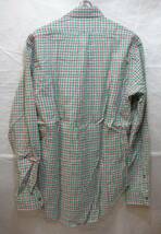 ラルフ　Polo Check BD L/S Shirt GN US-S　未着用長期保管品_画像3