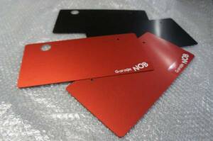  Event to number .. red anodized aluminum front 