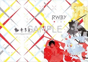 劇場版 映画 RWBY ルビー Volume1 4枚綴り 前売り特典 限定 クリアファイル 未開封 即決