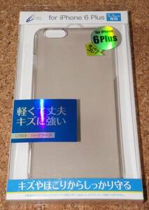 ★新品★CYBER iPhone6 Plus ハードケース クリアブラック