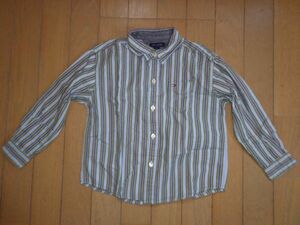  Tommy Hilfiger * симпатичный полоса рубашка с длинным рукавом *4 лет,110